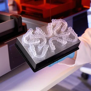 Okklusionsschienen, gedruckt mit dem Formlabs Form 4B