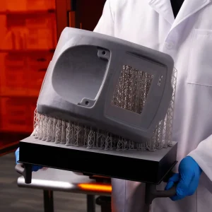 Teile eines Beatmungsgeräts, gedruckt mit dem Formlabs Form 4BL
