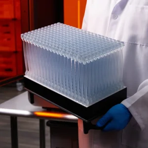 Wirbelsäulen-Messproben, gedruckt mit dem Formlabs Form 4BL