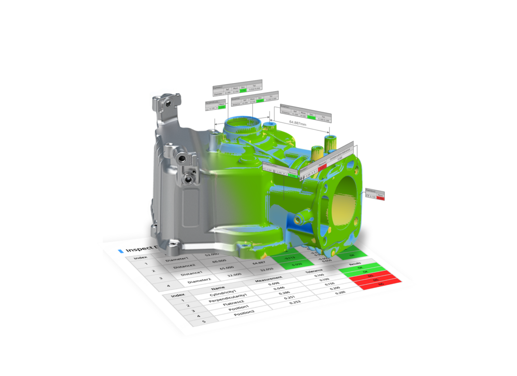 Shining3D Inspect – GD&T-Auswertung nach ISO und ASME